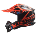 LS2 MX700 SUBVERTER STOMP FLUO ORANGE BLACK-06 S