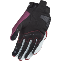 LS2 DART 2 LADY GLOVES BLACK RED GREY M