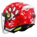 LS2 OF622 FUNNY II PAWS RED M