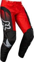 FOX 180 Honda Pant - BLACK/RED MX
