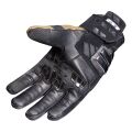 LS2 OCTANE WP LEATHER MAN GLOVES BLACK BROWN S