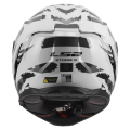 LS2 FF818 STORM III KAOS WHITE GREY M
