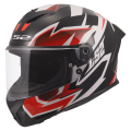 LS2 FF820 RAPID III XTREM WHITE BLACK RED