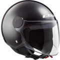 LS2 OF558 SPHERE II SOLID MATT BLACK-06 S