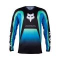 FOX 180 Ballast Jersey - XS, Black/Blue MX24