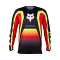 FOX 180 Ballast Jersey - XS, Black/Red MX24