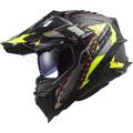 LS2 MX701 Explorer C EXTEND Matt H-V Yellow XXL