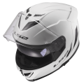 LS2 FF818 STORM III SOLID GLOSS WHITE L
