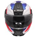 LS2 FF902 SCOPE II DURIA WHITE BLUE RED-06 M