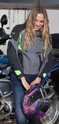 LS2 PHASE LADY JACKET GREY BLACK YELLOW XXL