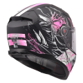 LS2 FF811 VECTOR II DARFLO BLACK PINK-06 XS