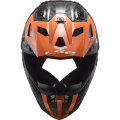 LS2 MX703 C X-FORCE VICTORY TITANIUM ORANGE-06 L