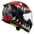LS2 FF812 KID PUNK GREY RED M