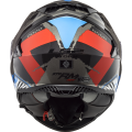 LS2 FF800 STORM SPRINTER BLACK RED TITANIUM L
