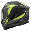 LS2 FF818 STORM III DYNAMO BLACK H-V YELLOW M