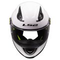 LS2 FF812 KID SOLID WHITE M