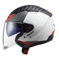 LS2 OF600 COPTER II URBANE M.WHITE RED-06 L