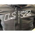LS2 GATE LADY JACKET BLACK DARK GREY XS