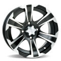 ITP SS312, 14x8 (5+3) Matte Black w/ Machined 4/110