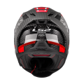 LS2 FF807 DRAGON TRAX RED XL