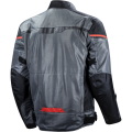 LS2 RIVA MAN JACKET BLACK DARK GREY RED