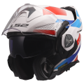 LS2 FF901 ADVANT X NOVA WHITE BLUE RED-06 S