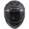 LS2 FF818 STORM III BURST BLACK PINK L