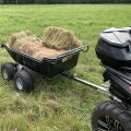SHARK ATV TRAILER GARDEN 680 BLACK, 4 WHEEL