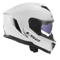 LS2 FF818 STORM III SOLID GLOSS WHITE L