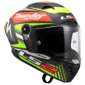 LS2 FF805 THUNDER GP AERO REPLICA BLACK-06 M