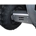 Ricochet ATV Polaris XP550/850 2009-19, Skidplate set with floorboard plates
