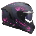 LS2 FF818 STORM III BURST BLACK PINK L