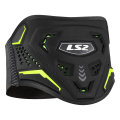 LS2 KOKU KIDNEY BELT BLACK H-V YELLOW 3XL-5XL