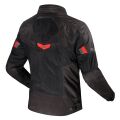 LS2 GARDA AIR LADY JACKET BLACK RED 5XL