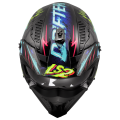 LS2 OF606 DRIFTER RAYZ BLACK BLUE-06 XL