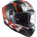 LS2 FF805 THUNDER C RACING1 GL.RED WHITE XXL