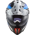 LS2 MX701 EXPLORER C FRONTIER G.BLACK BLUE XXL