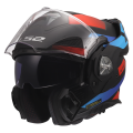LS2 FF901 ADVANT X NOVA MATT BLACK RED BLUE-06 M