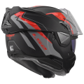 LS2 FF910 ADVANT II GLIDE BLACK GREY RED XL