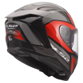 LS2 FF817 CHALLENGER II VIPER GREY RED XL