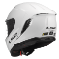 LS2 FF818 STORM III SOLID GLOSS WHITE L