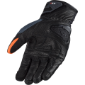 LS2 AIR RAPTOR MAN GLOVES DARK BLUE H-V ORANGE M