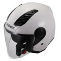 LS2 OF616 AIRFLOW II SOLID GLOSS WHITE-06 S
