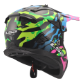 LS2 MX708 FAST II GROTESK BLUE PINK GREEN-06 M