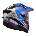 LS2 MX701 EXPLORER HEXA WHITE BLUE RED-06 XL