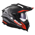LS2 MX701 EXPLORER HEXA BLACK RED GREY-06 L