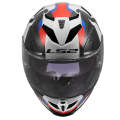 LS2 FF818 STORM III SPORTY WHITE BLUE RED 3XL