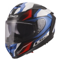 LS2 FF817 CHALLENGER II VIPER WHITE BLUE RED XS