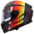 LS2 FF811 VECTOR II FREEDOM BLACK CHAMELEON-06 XS