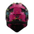 LS2 MX708 FAST II GORILLA PURPLE H-V YELLOW-06 M